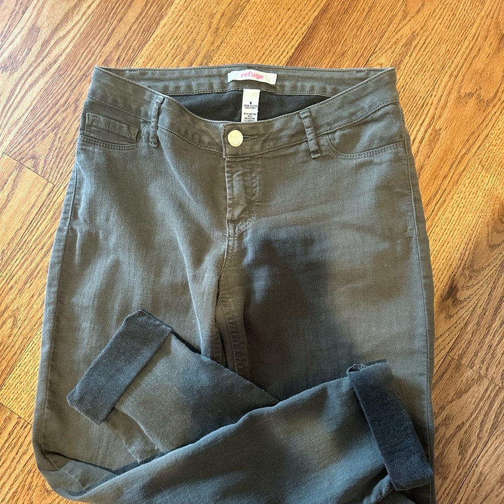 refuge Olive Green Skin Tight Legging